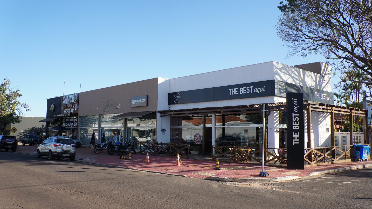 Porta de enrolar comercial